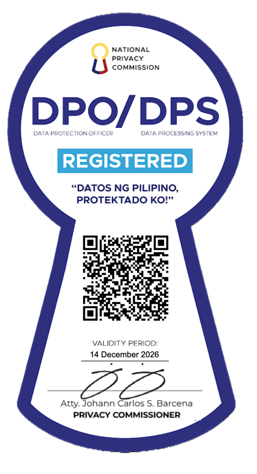National Privacy Commission DPO and DPS registered seal
